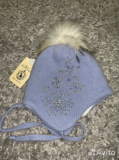 Новая зимняя шапка р-р 52