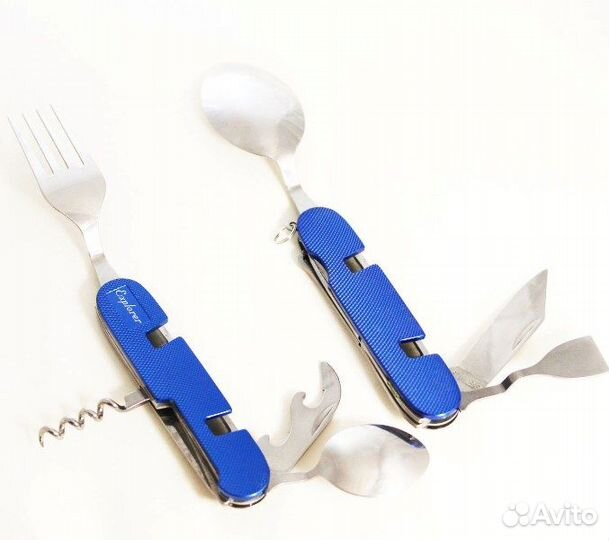 Мультитул вилка-ложка (Explorer 8в1)