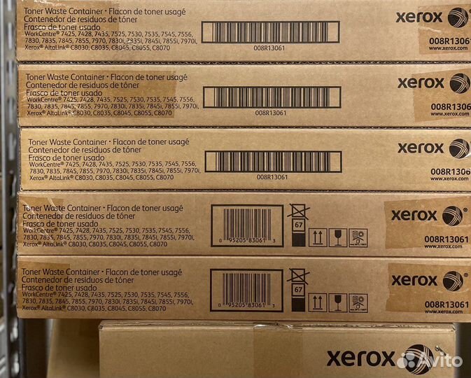 008R13061 Бокс для сбора тонера xerox WC7525/ 7530