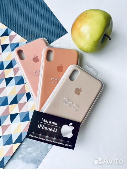 Чехол Silicone Case на iPhone X / Xs