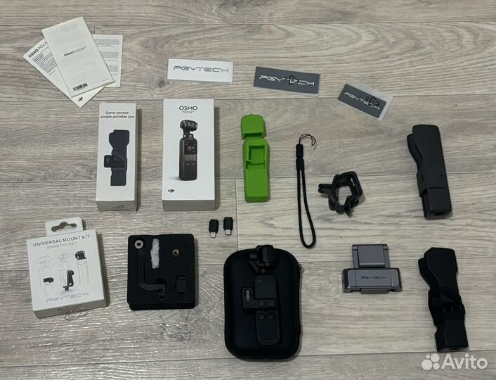 Экшн Камера Dji osmo pocket + много аксессуаров