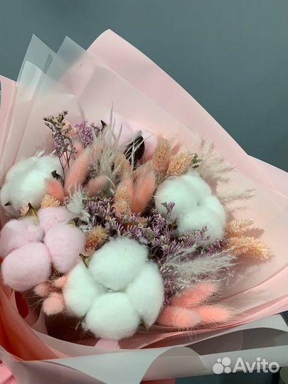 Букет из натуральных сухоцветов