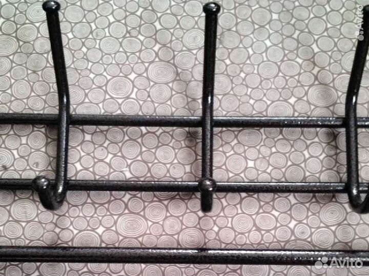 Вешалка для Одежды Настенная Металлическая