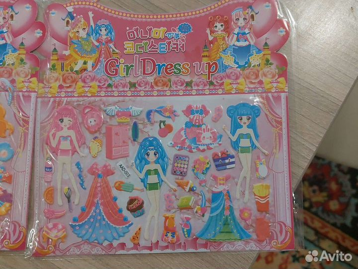 Winx наклейки 3D