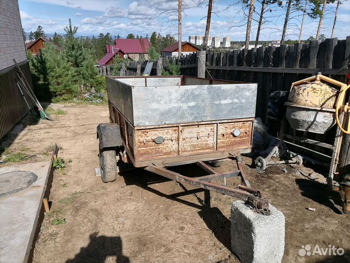 Телега одноосная