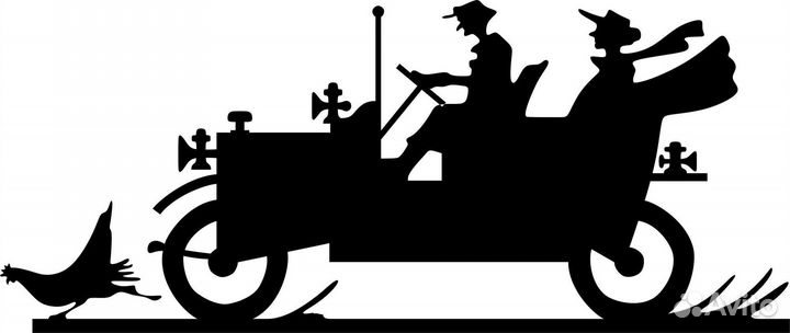 Флюгер 3Д модель