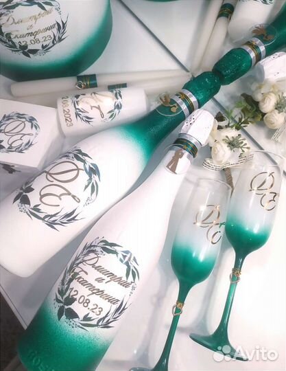 Шампанское набор свадебный