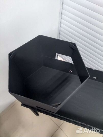 Мангал с печью под казан Люкс