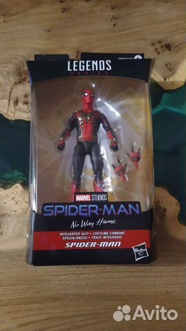 Человек-паук marvel legends integrated suit