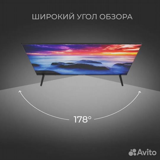 Телевизор Hartens HTY-32HD SMART TV алисаголосовое