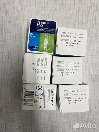 Тест полоски contour Plus 50шт