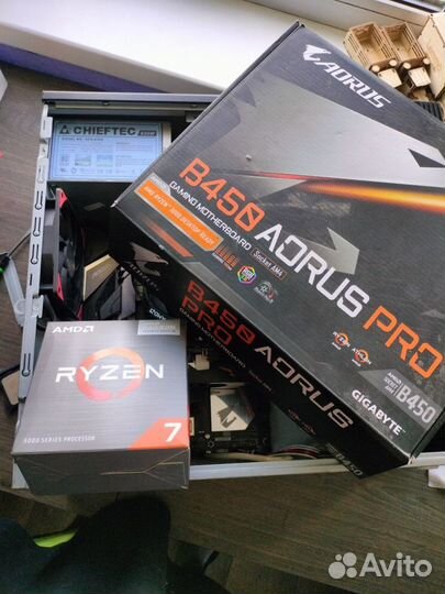 Системный блок gtx 960 4gb\ryzen 5 3600\Aorus