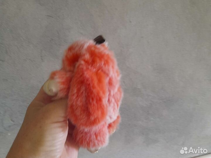 Меховые игрушки, брелок на сумку