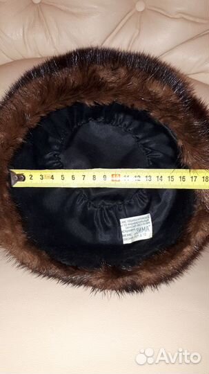 Шапка норковая