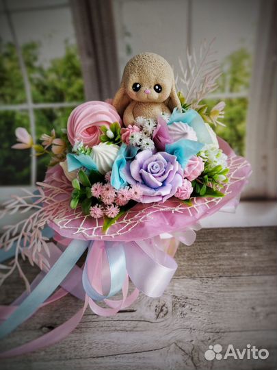 Букет из мыла