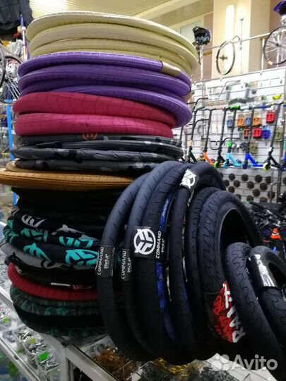 Покрышки и камеры на BMX