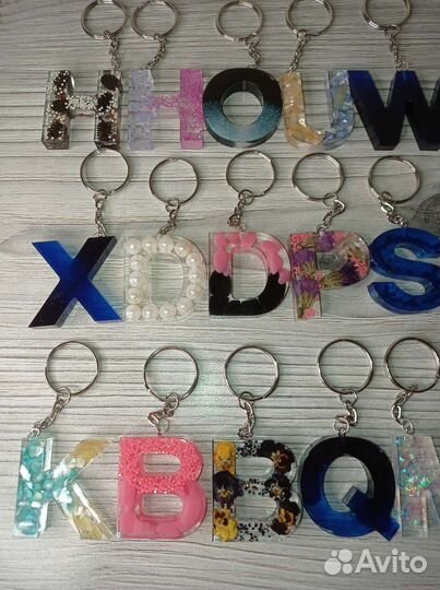 Брелки из эпоксидной смолы