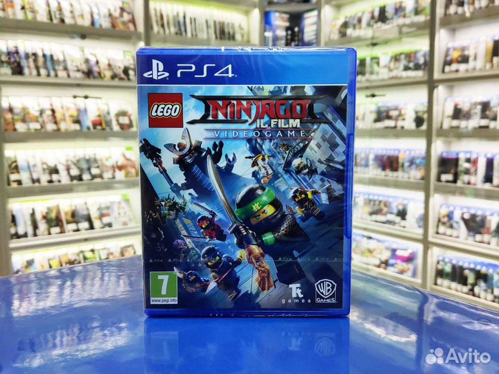Диск на PS4 Lego Ninjago movie videogame
