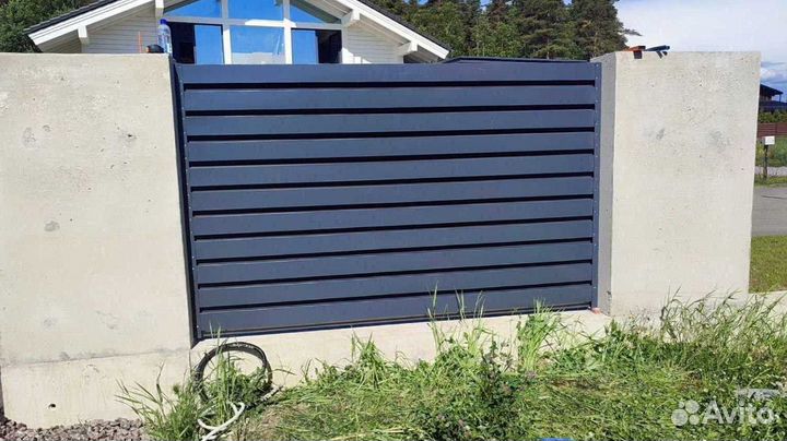 Забор жалюзи