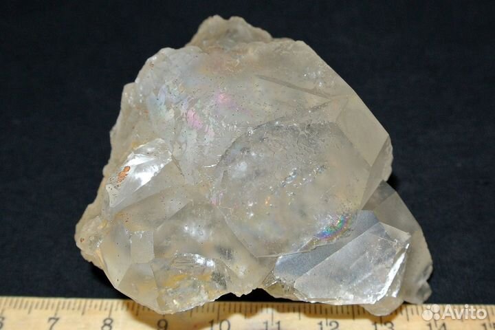 Сросток кристаллов Оптический флюорит. Лот №1064