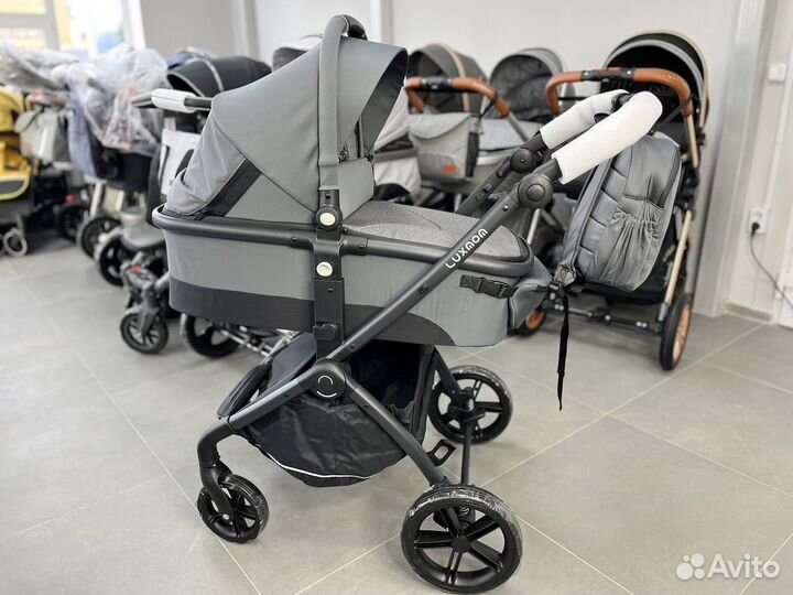 Коляска с рождения 3в1 с автолюлькой