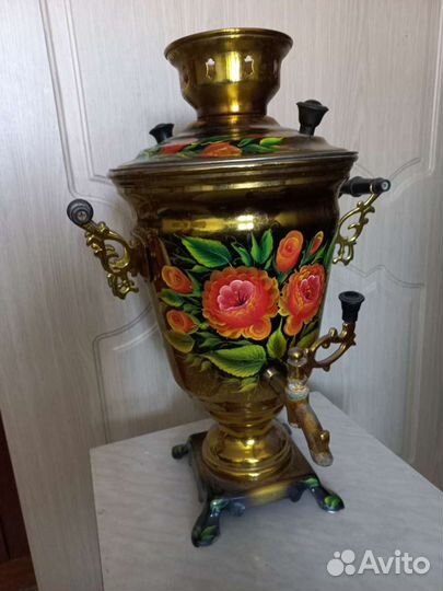 Самовар электрический расписной