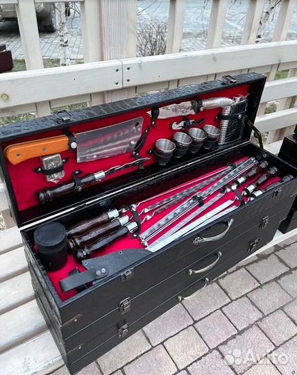 Шашлычный подарочный набор