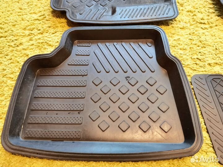 Коврики резиновые hyundai getz