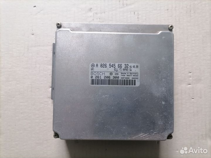 Блок управления двигателем для Mercedes Benz W220