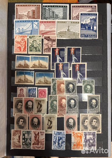 Почтовые марки СССР 1938-1944