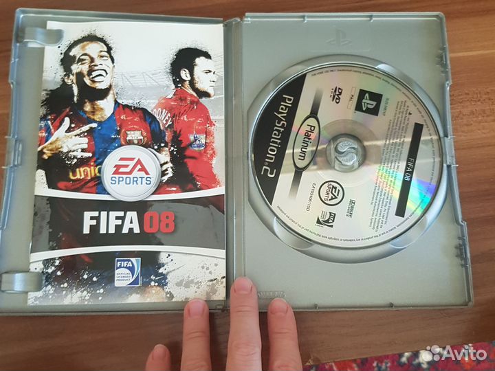 Игра FIFA08 на sony PS2