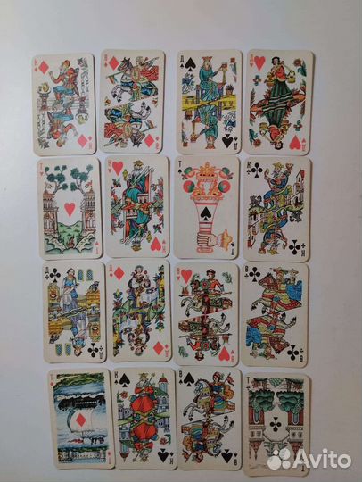 Карты лубочные Свешников СССР