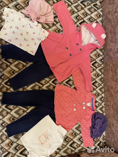 Пакет одежды для девочки 3-9 мес