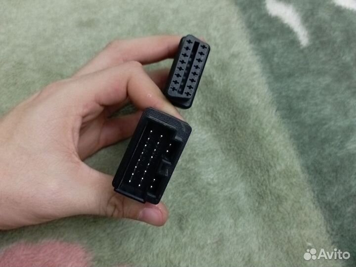 Obd scanner + переходник KIA