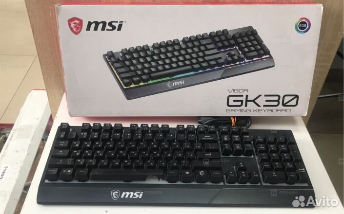 Игровая клавиатура msi