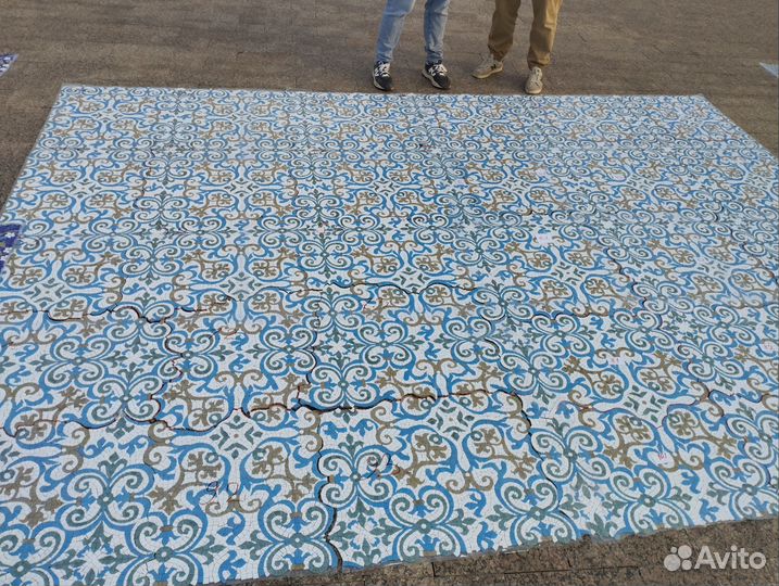 Художественное панно из мозаики