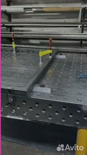 Промышленный 3D сварочный стол 1500х1000х100