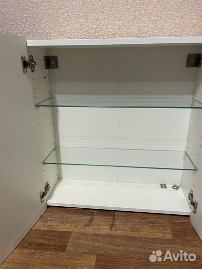 Зеркальный шкаф IKEA в ванную