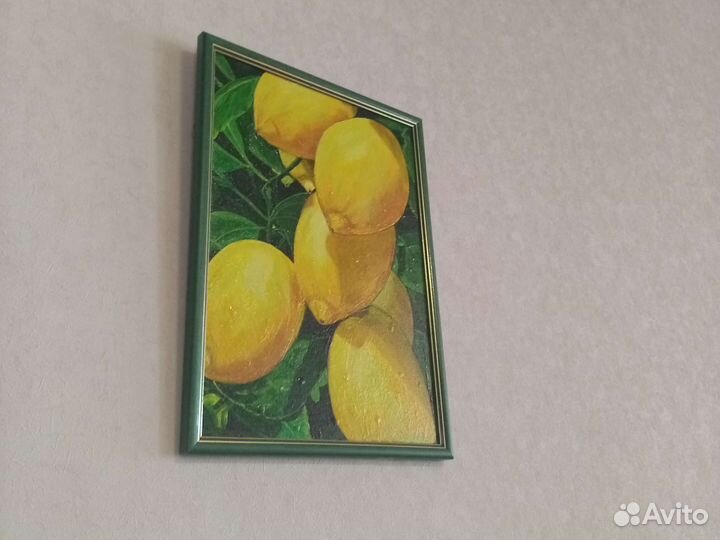 Картина акрилом на холсте