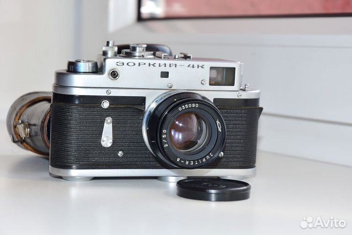 Зоркий-4К Дальномерный Советский фотоаппарат