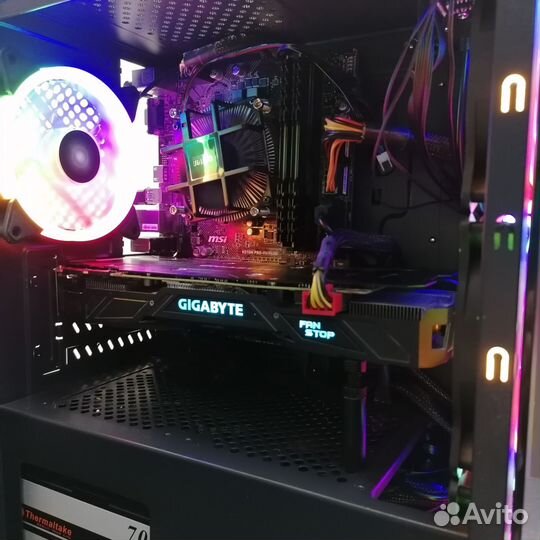 Игровой пк GTX1070Ti/16Gb/i3-8100 (1046 C)