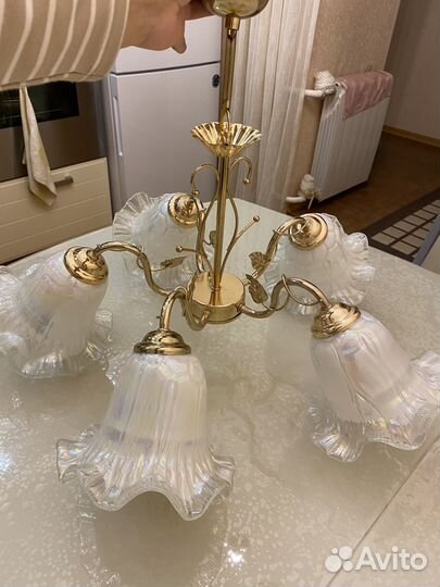 Люстра подвесная потолочная