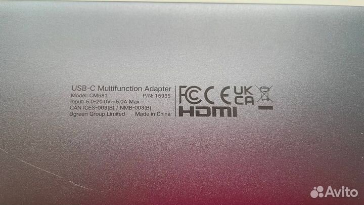 Usb hub Ugreen 11in1 dual hdmi (док станция)