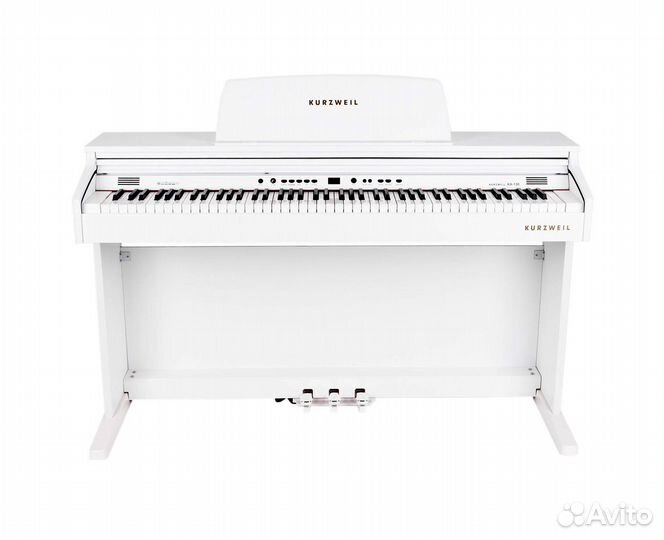 Цифровое пианино Kurzweil KA130 WH белое, с банке
