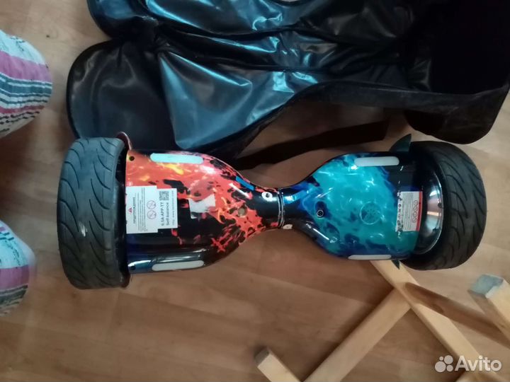 Гироскутер с ручкой бу