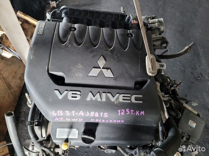 Двигатель Mitsubishi Outlander CW6W 6B31 (б/у)