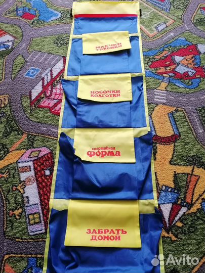 Кармашки на шкафчик в детский сад