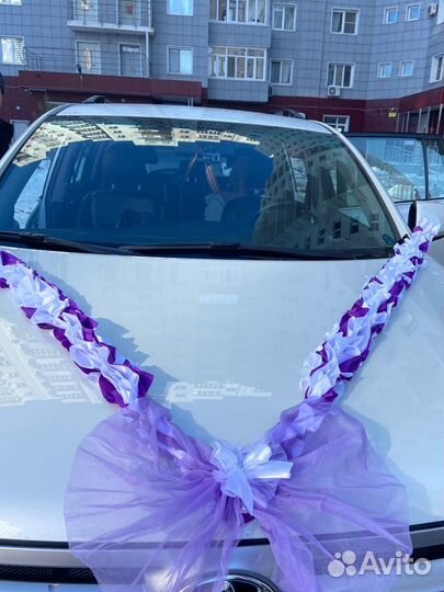 Свадебные ленты на машину