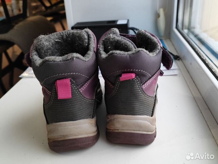 Ботинки демисезонные для девочки 22 размер