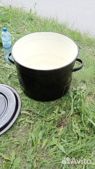 Кастрюля эмалированная 40 литров